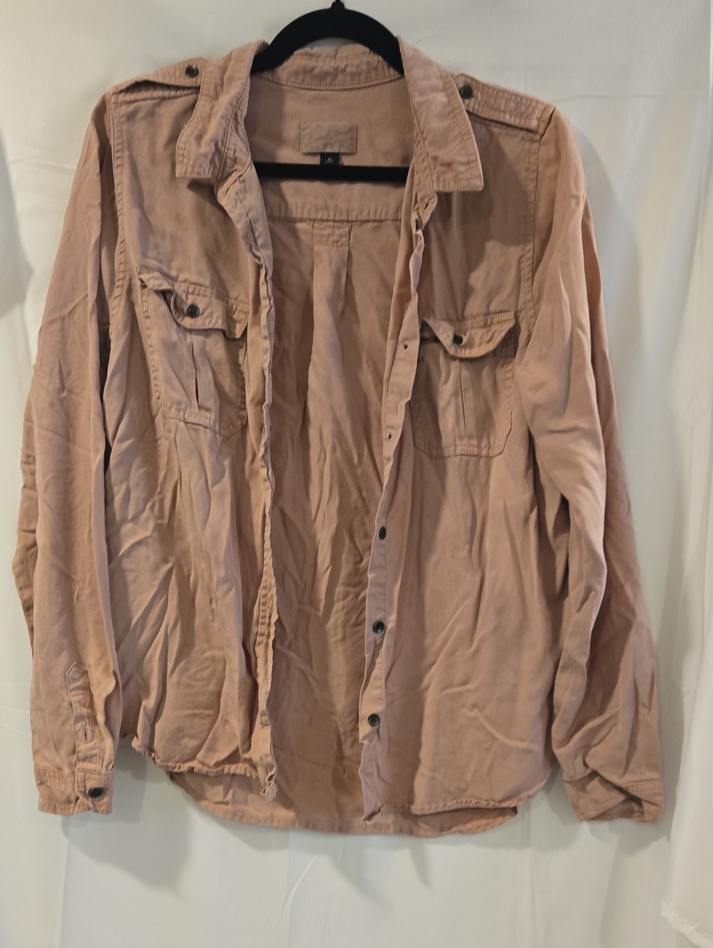 Universal Thread Mauve Utility Button-Down Shirt